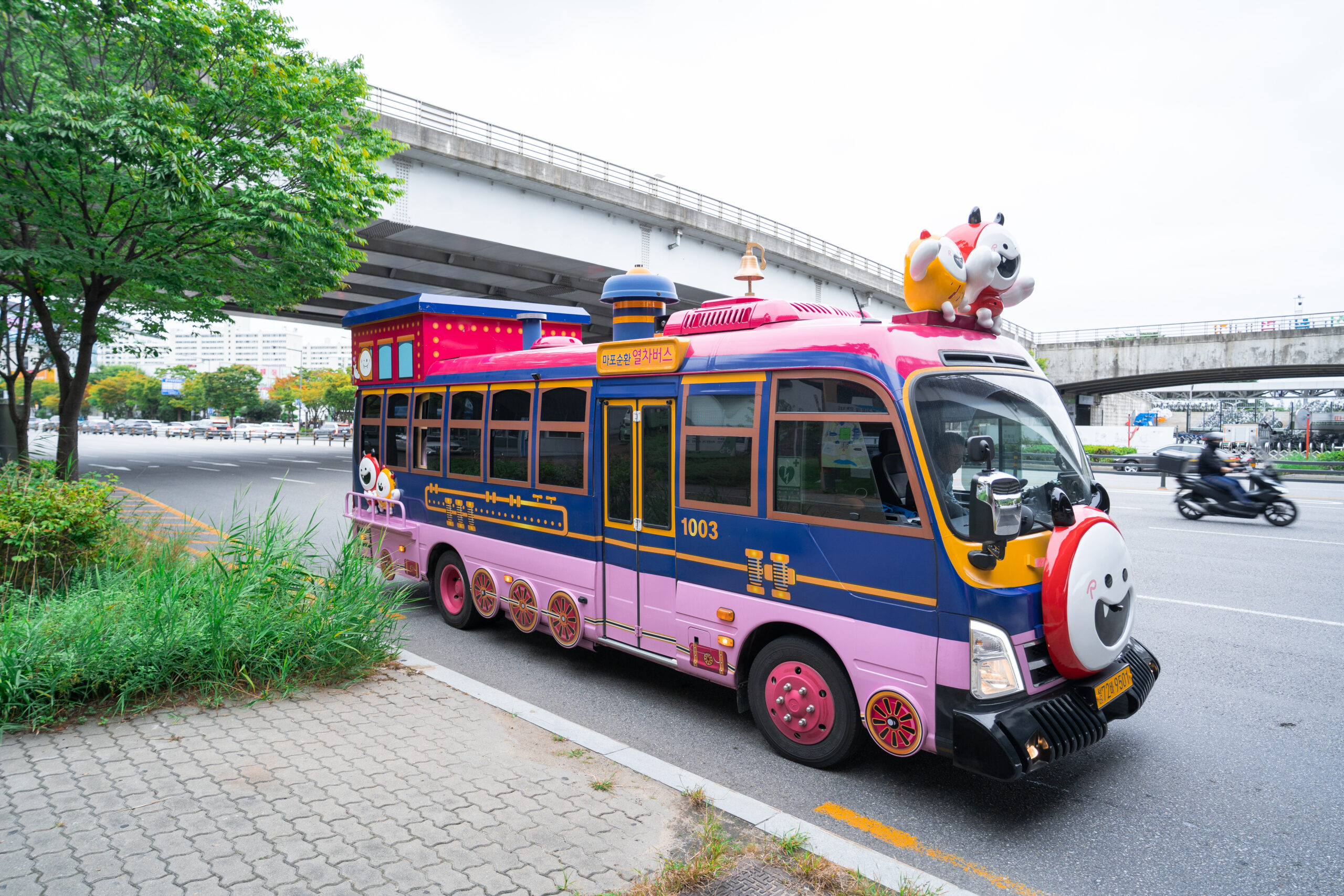 마포순환열차버스